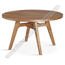 wood restaurant tables 1006_round wood dining tables_ash wood round dining tables