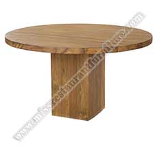 wood restaurant tables 1008_countryside round restaurant tables_solid wood restaurant tables