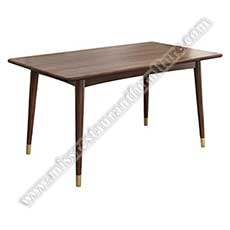 wood restaurant tables 1017_nordic wood dining tables_modern walnut dining tables