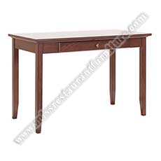 wood drawer restaurant tables_wood restaurant tables 1036_Antique rectangle 4/6 seaters solid ashtree wood restaurant tables with drawer with oil stain for diner/home