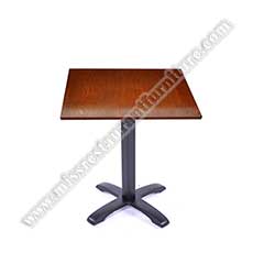 wood restaurant tables 1210_customize laminate dining tables_2 seater square restaurant tables