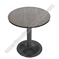 wood restaurant tables 1219_plywood round cafe tables_coffee room laminate tables