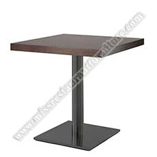 wood restaurant tables 1238_plywood 60cm cafe tables_square cafe room tables