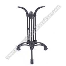 restaurant iron table base 1914_cast iron dining table base_antique cast table base