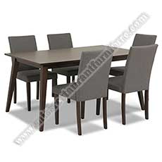modern wood table and chairs_living room dining table and chairs_restaurant table and chairs 3004