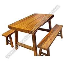 coffee wooden chairs and table_restaurant table and chairs 3005_Customize coffee room furniture ash wooden chairs and dining table set, solid wooden Y shape arm chairs and ash wood table set
