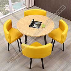 restaurant table and chairs 3017_modern round table and chairs_cafeteria wood table and chairs
