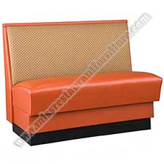 restaurant booth seating 5038_fast food leather booths_leather dining booth seating
