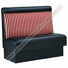 leather dining booth seating_restaurant booth seating 5043_Cheaper chinese restaurant leather booth seating customize black color leather and fabric dining room booth seating