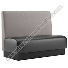 restaurant booth seating 5044_simple leather booth sofa_leather coffee bench sofa