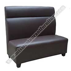 restaurant booth seating 5045_used leather booth seating_fast food leather booth