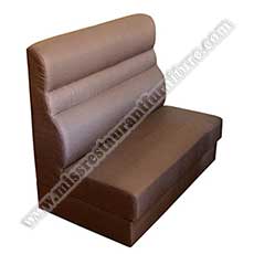 restaurant booth seating 5064_leather coffee room sofa_upholstery antique leather bench