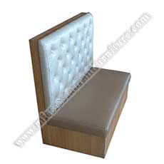 restaurant booth seating 5268_I shaped banquette seating_wood banquette booth seating