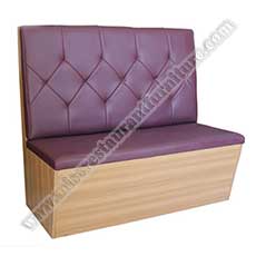 storage seating bench_dining vinyl storage seating_restaurant booth seating 5270