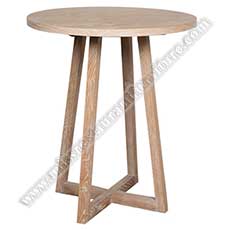 restaurant bar tables 6001_cross legs wood bar tables_restaurant wood bar tables