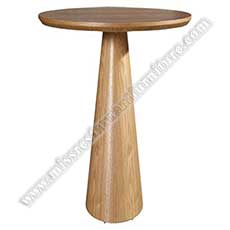 restaurant bar tables 6007_classic wood bar tables_nordic wood high bar tables