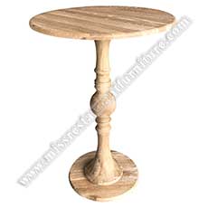 antique oak high bar tables_antique round cafeteria bar tables_restaurant bar tables 6017