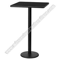 black iron bar table_restaurant wood high table_restaurant bar tables 6022