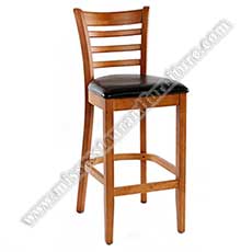 restaurant bar stools 6305_ash wood high bar stools_stripe back high bar stools