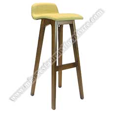 modern wood high bistro stools_modern low back bar stools_restaurant bar stools 6314
