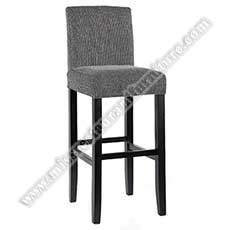 cheap fabric high bar chairs_black wood bar chairs_restaurant bar stools 6317