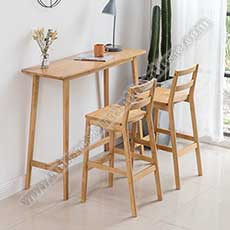 wood pub table and chairs_dining pub wood table set_bar table and chairs set 6615