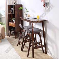 oak bar table and chairs set_oak dining table and chairs_bar table and chairs set 6616
