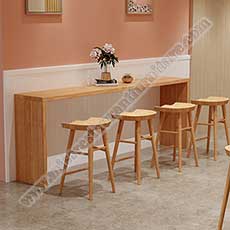 bar table and chairs set 6619_U shape high table and chairs_plywood U shape cabinet set