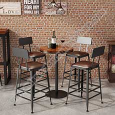 bar table and chairs set 6631__