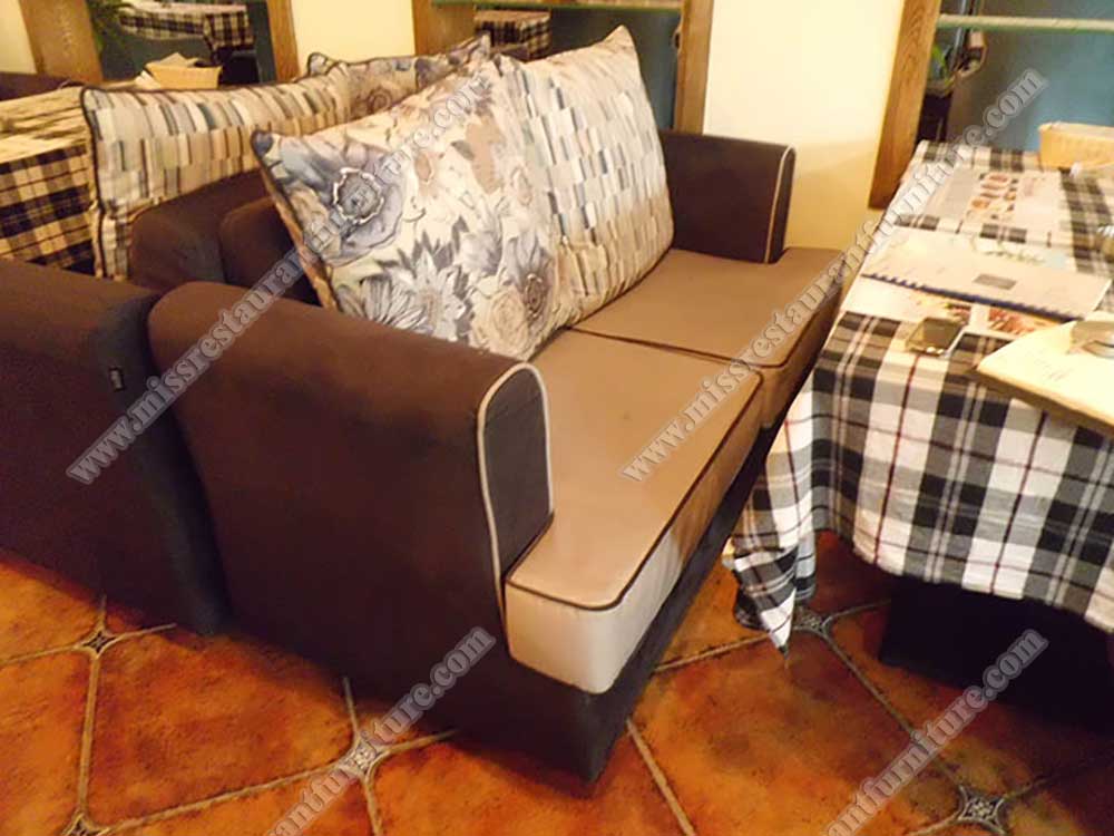 Australia Adelaide RB coffee room furniture_soft coffee room fabric sofas